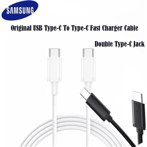 Original Samsung S21 S20 5G 25w Cable Surper Fast Charge Type C To Type C Pd PPS Quick Charging For Galaxy Note 20 Ultra 10