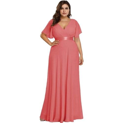 Popodion Womens Evening Chiffon Dresses