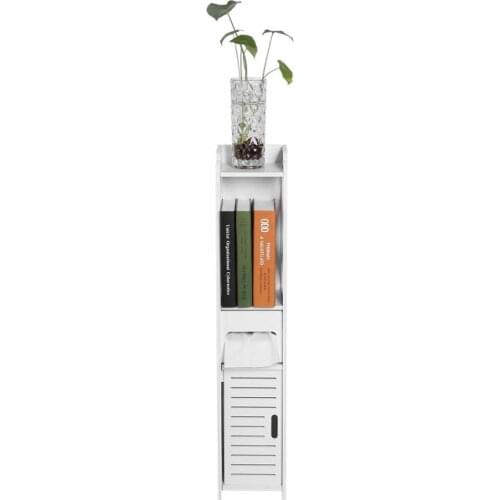 NEW Cabinet Wood-Plastic Board 80/15.5/15.5cm Bathroom Toilet Moisture-proof Furniture White Wood Cupboard Shelf Tissue Storage