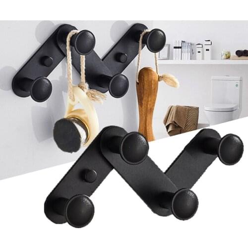 Foldable Chain Coat Hook Punch-free Universal Retractable Hanger Decorative Hanging Gadgets for Home Office Room XH8Z