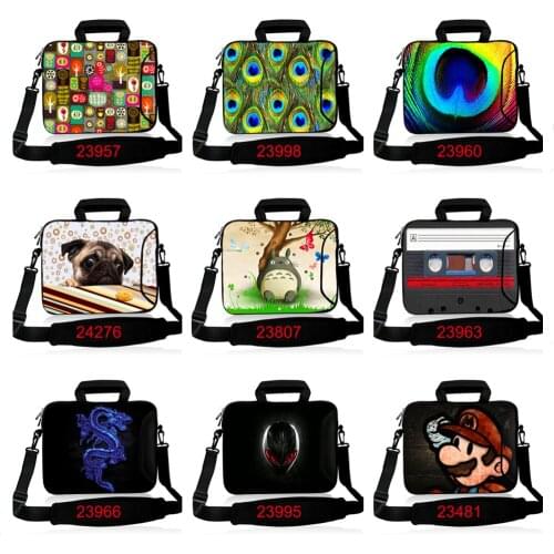 10.1" 11.6 13.3 14.1 15.4 15.6 17.3 17.4 Notebook shouder laptop bag For ipad MacBook Sleeve Case For Dell Asus Acer HP