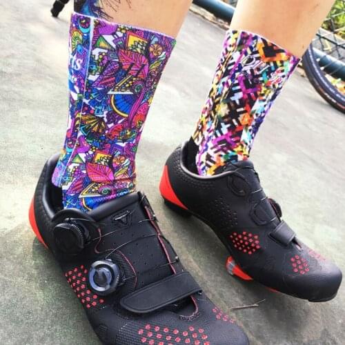 Outdoor Sport Socks Riding Breathable Socks Sports For Running Climbing Hiking Trekking Comfortable Crew Socks Multi-color Socks