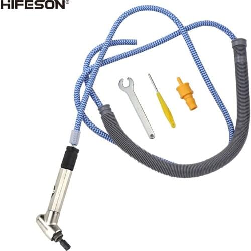 High Quality 121N Pneumatic Polishing Machine 45° Elbow Trimming Wind Grinding Pen Burr and Flash Removal Trimming and Shaping