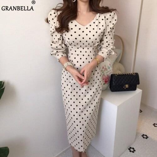 New Coming Corduroy Polka Dot Long Dress Korean Style Vintage Outerwear Summer Clothes for Women New Boho Holiday Sexy Sundress