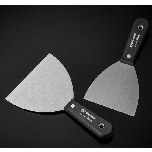 1/2/3/4/5inch Stainless Steel Wall Paint Plaster Shovel Putty Knife Scraper Blade Shovel Filling Spatula Hand Construction Tools
