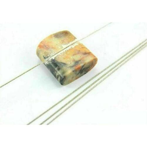 1pc 40cm Emery Saw Blades Cutting Wire for Emery Jade Metal Stone Glass Rock