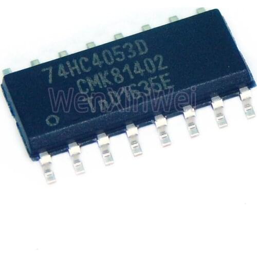 10PCS 74HC4053D SOP16 SN74HC4053DR SOP-16 SMD