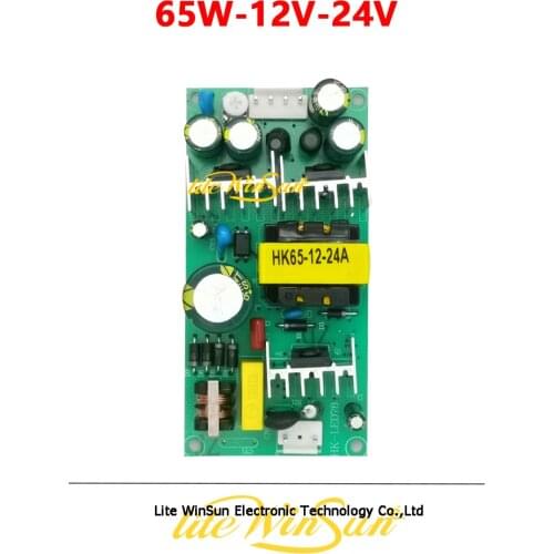 30/Lot 60W 65W Mini LED Beam Spot Lighting Power Board Supply Small12V 24V Free Ship