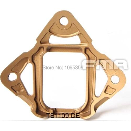 FMA DE (Tan) Helmet NVG Mount Adapter Helmet VAS Shroud aluminum Free Shipping