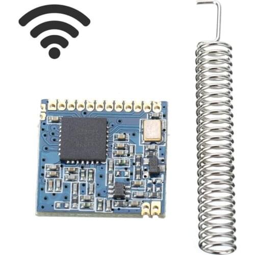 433 Mhz Antenna + 433 Mhz Transceiver Module Sx1278 Long Range Rf Wireless Sx1276 5km Spring Antenna