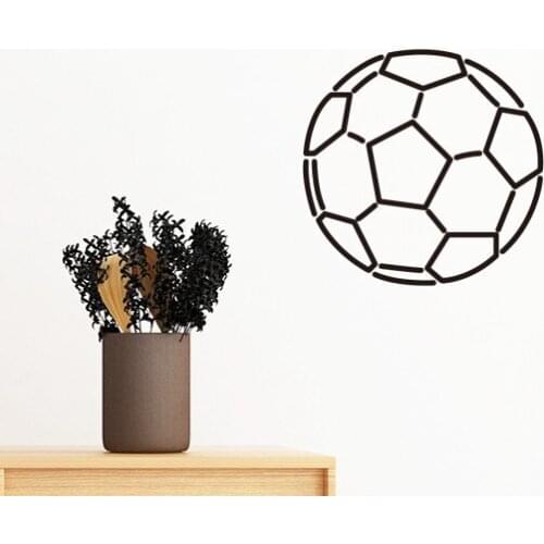 White Black Soccer Football Sports Removable Wall Sticker Art Decals Mural DIY Wallpaper for Room Decal