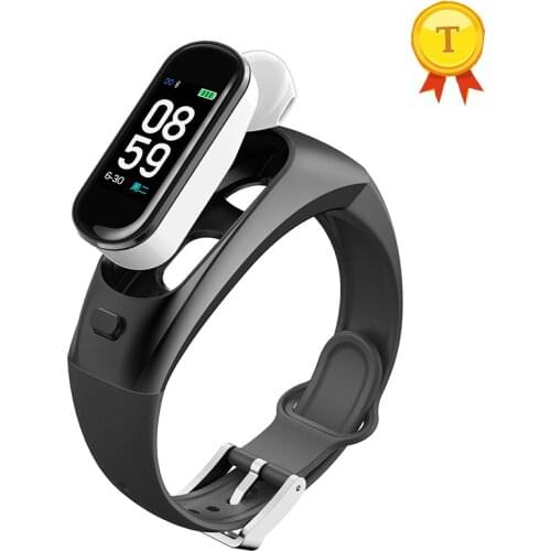 Smart band Bluetooth Wireless Earphone smartband Heart Rate Monitor call reminder fitness smart bracelet tracker wristband