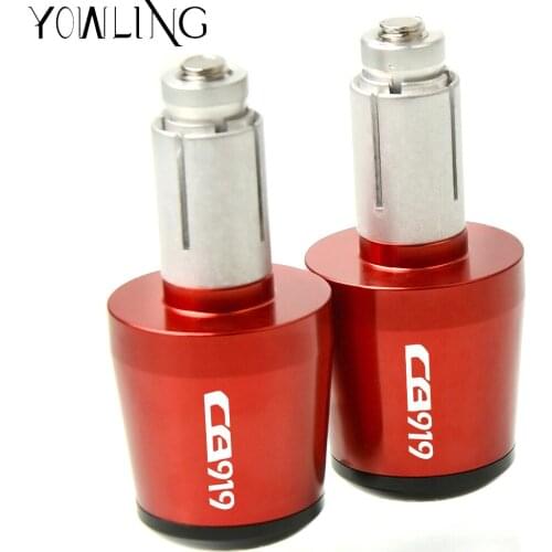 For HONDA CB919 CB 919 hornet 2002 2003 2004 2005 2006 2007 Motorcycle CNC Handlebar Grips Bar Ends Handle bar Grip Cap Slider