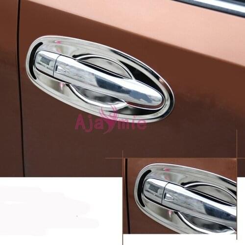 For Nissan X-trail X trail 2014 2015 2016 2017 2018 Chrome Car Styling Door Hand Bowl Trim Cover Panel Auto Accessories
