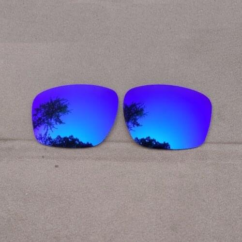 Purple Mirrored Replacement Lenses for Sliver Sunglasses Frame 100% UVA & UVB Anti-Reflective