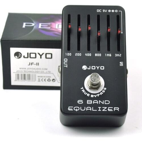 JOYO JF-11 6 Band EQ Graphic Equalizer Guitar Effect Pedal
