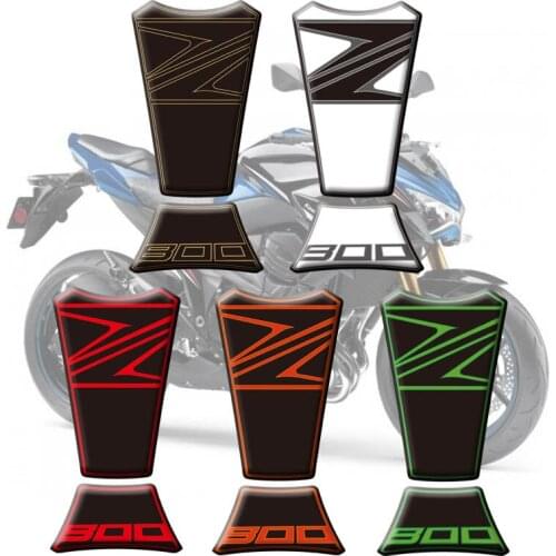 New Motorcycle Gas Cap Fuel 3D Tank Pad Sticker Protection Fish Bone Sticker For Kawasaki Z800 Z 800 2013 2014 2015