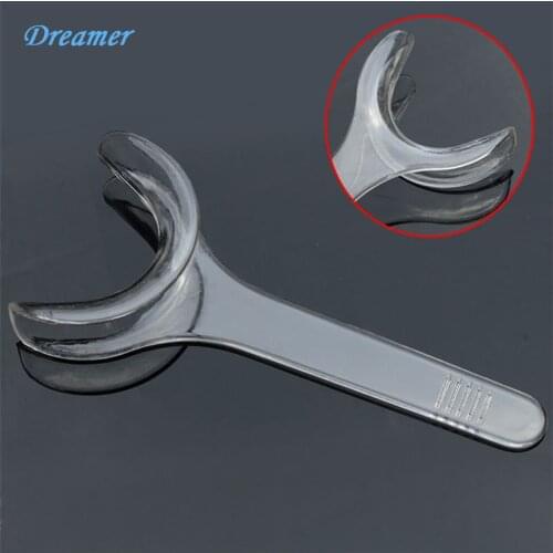 20 Pcs Orthodontic Dental accessories Teeth Whitening Dental Mouth Opener T Shape White Color Big Size Lip and Cheek Retractor