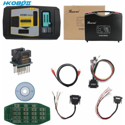 Original V4.8.8 Xhorse VVDI PROG Programmer Support software update online PCF79XX Bosch Adapter EEPROM Adapter MC9S12 EWS3 Adap