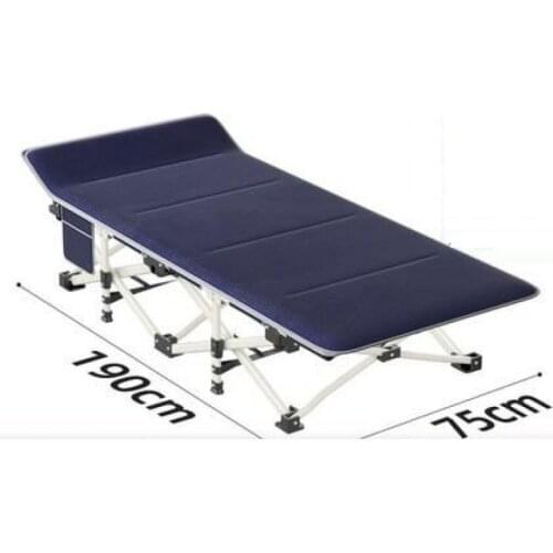 Folding Bed Office Lunch Break Single Bed Simple Recliner Nap Artifact Marching Noon Rest Bed Portable Home