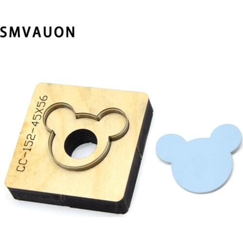 Japan Steel Die Cut Steel Punch Mouse Cutting Mold Wood Dies For Leather Blade Rule Cutter For Diy Leather Crafts