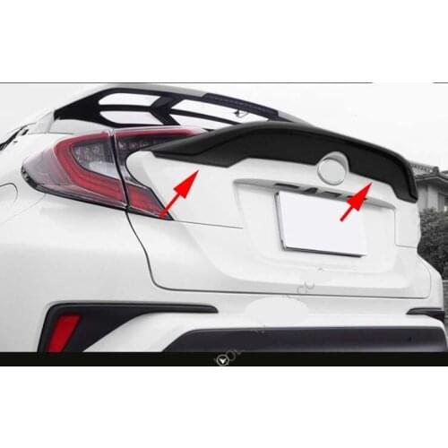 Spoiler Wing Rear For 2017-2021 Toyota C-HR Style Unpaninted Spoilers Trunk Lip 1PCS