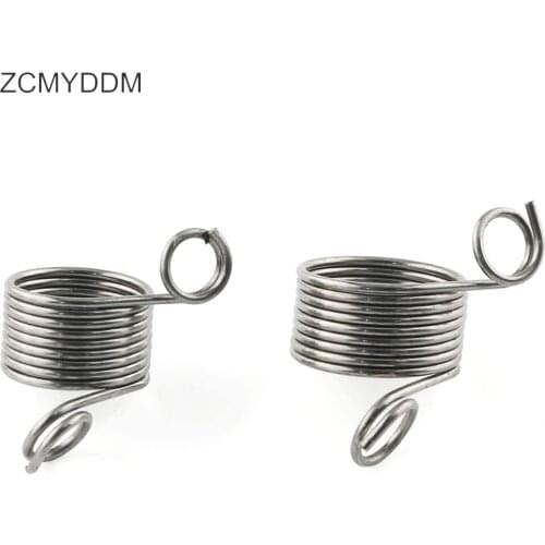 ZCMYDDM 2 Size Ring Type Finger Wear Thimble Yarn Spring Guides for Stainless Steel Needle Thimble DIY Knitting Tools