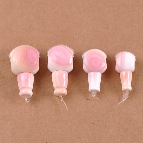 Handcrafted 100% Natural Conch Shell Tibetan Malas Guru Bead Pink shell Guru Bead Buddhist Prayer Beads Guru Bead