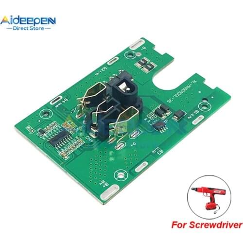 5S 18V 21V 30A BMS Lithium Battery Board with Balance For 21V 18V Screwdriver Shurik And Vacuum Cleaner Battery Pack Use