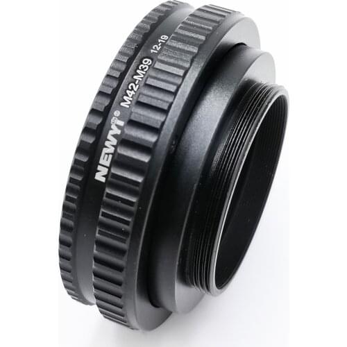 M42-M42 12-19 M42 to M42 Mount Focusing Helicoid Ring Adapter 12 - 19mm Macro Extension Tubee