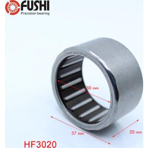 HF3020 Bearing 30*37*20 mm ( 5 PC ) Drawn Cup Needle Roller Clutch HF303720 FC-30 Needle Bearing