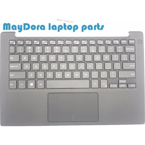 Laptop US Keyboard for DELL XPS13 9343 9350 9360 backit keyboard touchpad and palmrest Assembly