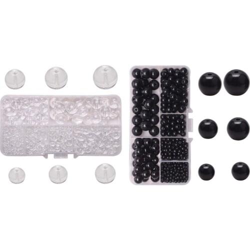 3-12mm Round Loose Beads for Jewelry Making Handmade DIY Bracelet Necklace Pendant