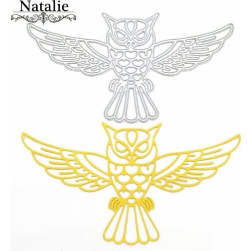 Animal Owl Metal Cutting Dies For Scrapbooking Diy Photo Album Paper Cards Making Embossing Cutting Dies