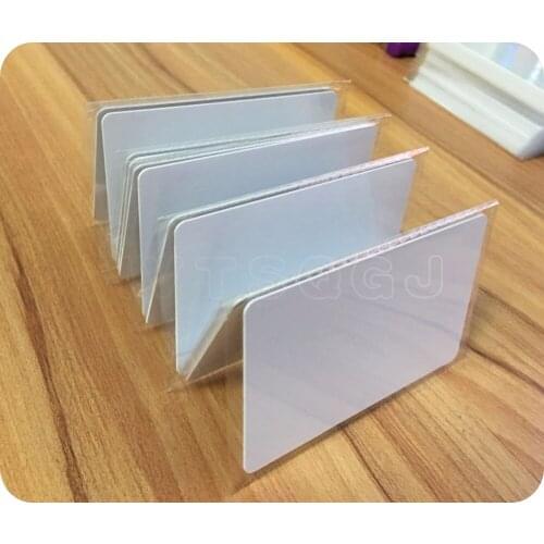 MICW 1000 ISO 14443 A IC Smart Card Fudan Chips with number on surface