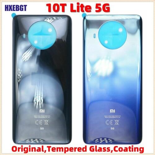 Original Back Housing Battery Rear Cover For Xiaomi Mi 10T Lite 5G Back Cover Chassis Door Mi 10i With Sticker Glue