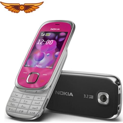 7230 Original Nokia 7230 Bluetooth FM JAVA 3.15MP Unlocked cell Phone One year warranty Free Shipping