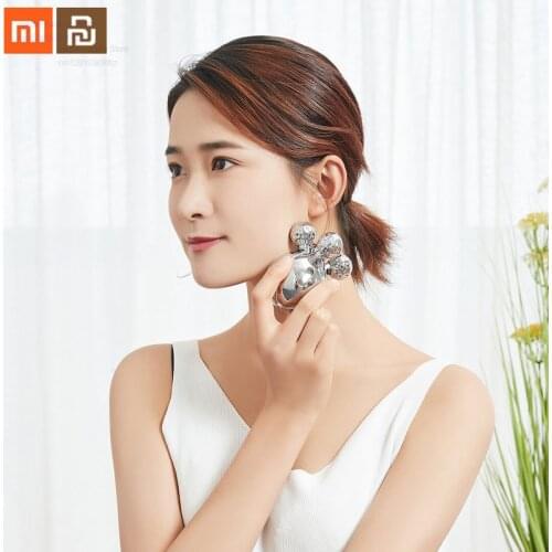 Xiaomi mijia micro current roller massager 4 wheel design body massage can lift firming skin beauty massage instrument smart