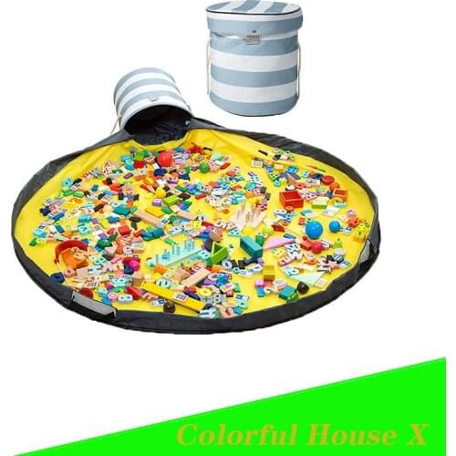 Childrens Toy Storage Bag For Traveling Household Products High Capacity Handbag Organizer For Small Things Expandable Inner Pa