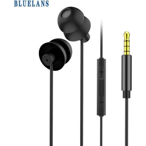 50% Off Universal in-Ear Wired Earphone Headset with Microphone Subwoofer 3.5mm Jack For Huawei Xiaomi Samsung