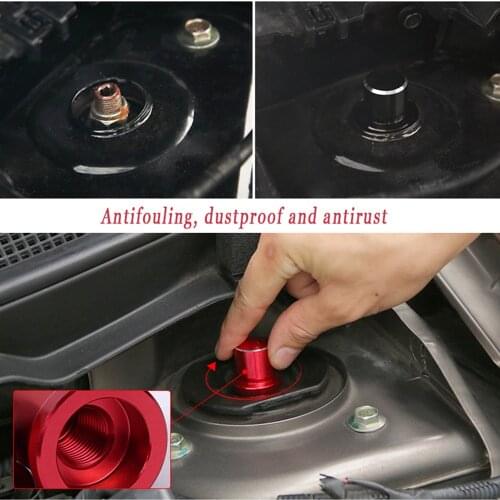 Shock Absorber Screw Aluminium alloy Cap Protective Nut Cover For Nissan Qashqai X-TRAIL ROGUE Mazda ATENZA CX-5 ASX Car Styling