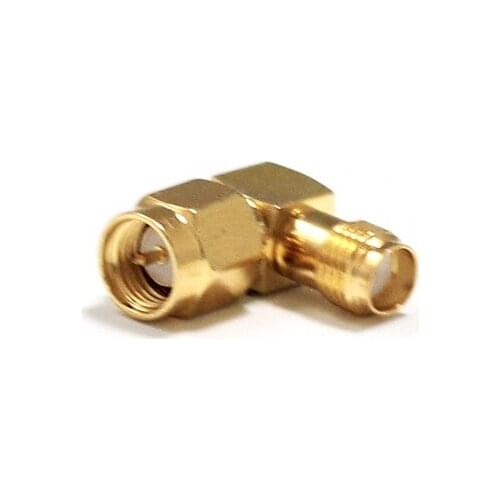 1PC SMA Male Plug switch SMA Female Jack RF Coax Adapter convertor Right Angle 90-degree Goldplated NEW wholesale