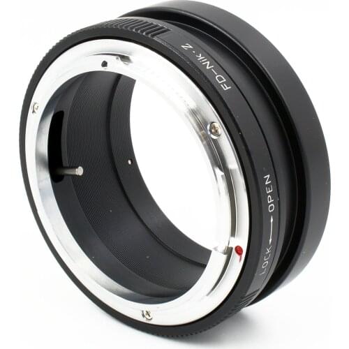 FD-NZ Aperture Control Adapter For Canon FD lens to Nikon Z mount Z5 Z6 Z7 Camera