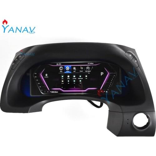 Car instrument screen LCD Navigation For-Nissan Patrol 2016 2017 2018 2019 Android dashboard Meter screen Multimedia GPS player