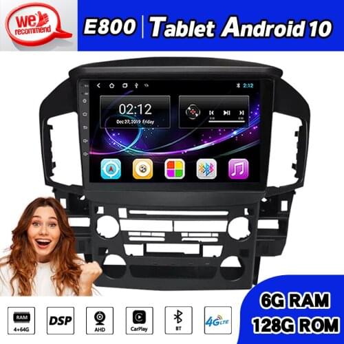 6GB Ram Car Radio For Lexus RX300 1997-2003 GPS NAVIGATION For Toyota Harrier 1998 Tablet Android 10 Multimedia Video Player