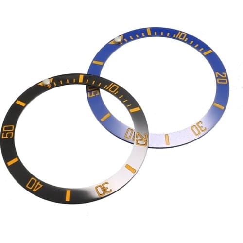 38mm Watch Bezel Ceramic Watch Face Inner Diameter For 30.7mm Mens Watches Watch Replacement Parts Accessories