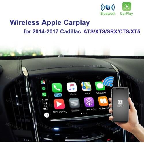 Joyeauto Wireless Apple Carplay For 2014-2017 Cadillac XTS/ATS/SRX/CTS/XT5 Android Auto Car play Mirrorlink Box