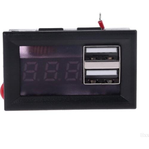 Hiqh quality 12V Battery Capacity Indicator Voltage Gauge Power Meter with QC 2.0 3.0 Quick Charge USB Output