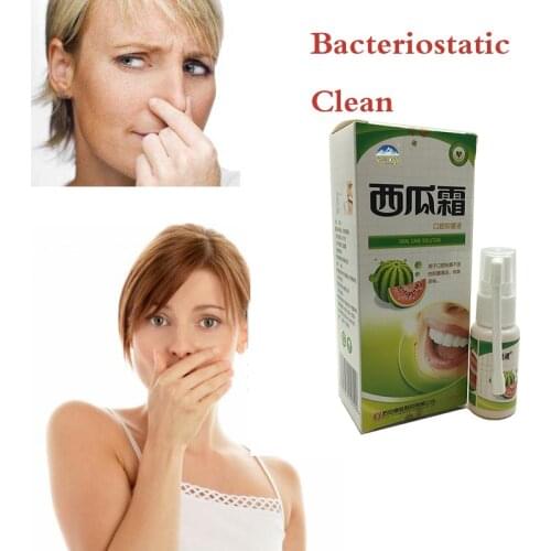 Chinese Watermelon cream Oral Spray cool spray clean breath Treating sore throat, toothache, Oral ulcer Bacteriostatic cleaning