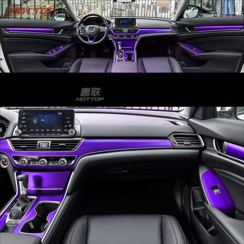 Leopard Print and camouflage material changing color film for Honda Accord 10th 2018 2019